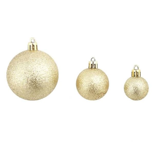 Maison Exclusive - Set med julkulor 100 st 3/4/6 cm Guld gyllene