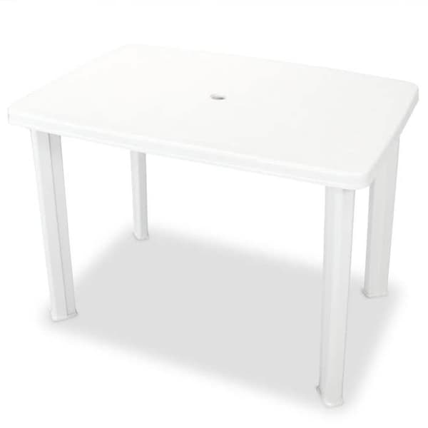 Maison Exclusive - Bistroset 3 delar Plast Vit Matt vit