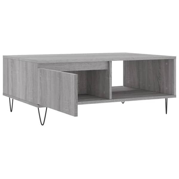 Maison Exclusive - Soffbord sonoma grå 90x60x35 cm ingenjörsträ