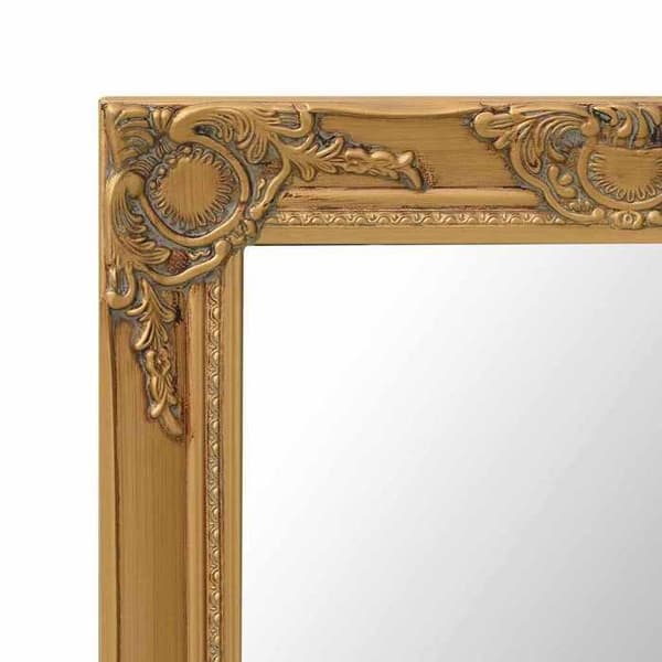 Maison Exclusive - Barockstil väggspegel 60x40 cm Guld