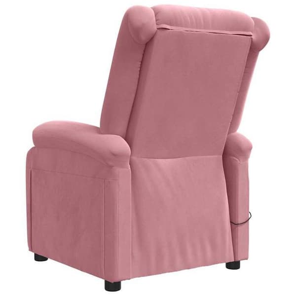 Maison Exclusive - Massagefåtölj i Rosa Sammet