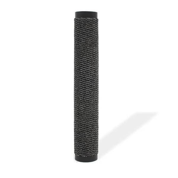 Maison Exclusive - Rektangulär dörrmatta 120 x 180 cm Antracit antracit