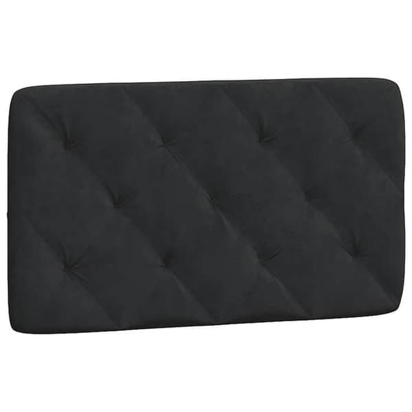 Maison Exclusive - Musta 80 cm samettinen päätytyyny Svart
