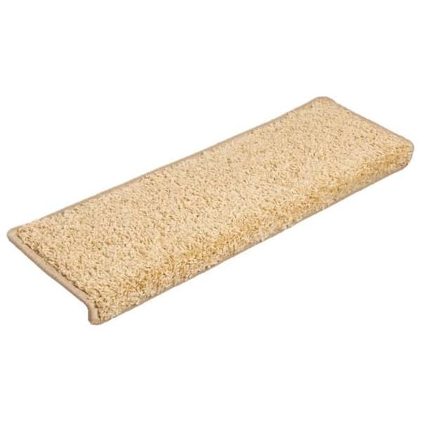Maison Exclusive - Trappe tæppe 15 stykker 65 x 21 x 4 cm Creme Rektangulær kant