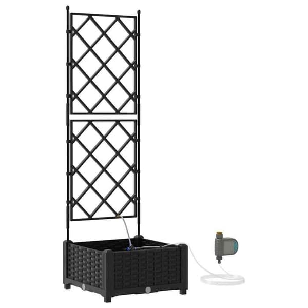Maison Exclusive - Sort havekrukke 40 x 40 x 126 cm PP