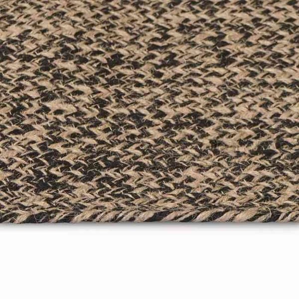 Maison Exclusive - Musta pinta matto 152 x 245 cm Jute