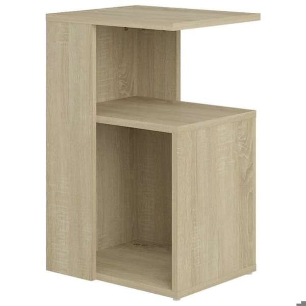 Maison Exclusive - Sidebord Egetræ sonoma 36x30x56 cm Ingeniørtræ