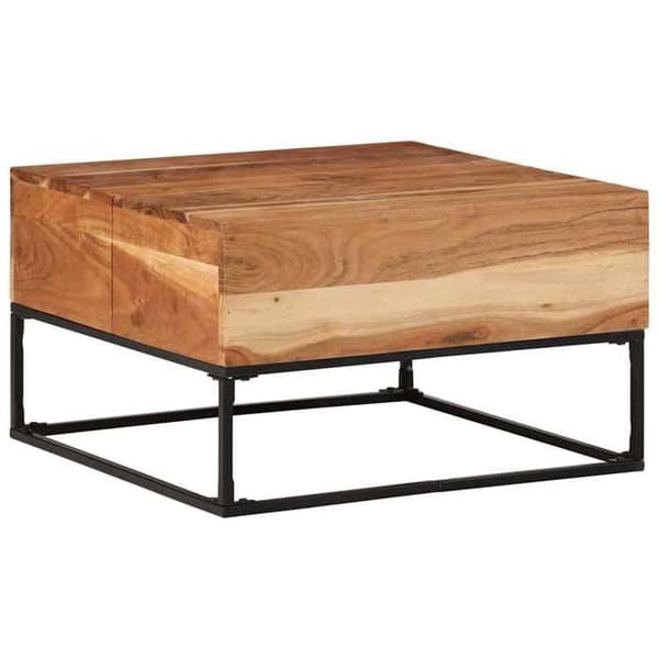 Maison Exclusive - Soffbord 68x68x41 cm i solid akaciaträ
