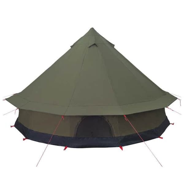 Maison Exclusive - Perheteltta 8 hengelle, armeijan vihreä, polycotton