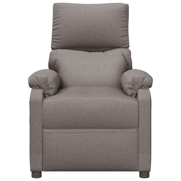 Maison Exclusive - Elektrisk lænestol Taupe Stof