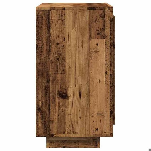 Maison Exclusive - Buffé gammalt trä 80x40x75 cm ingenjörsträ