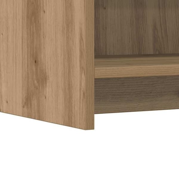 Maison Exclusive - Buffet i håndlavet egetræ 75 x 36 x 80 cm Ingeniørtræ
