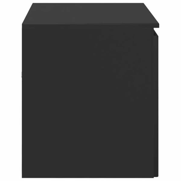 Maison Exclusive - Væghængt Badeværelsesskab Sort 62,5 x 44,5 x 50 cm