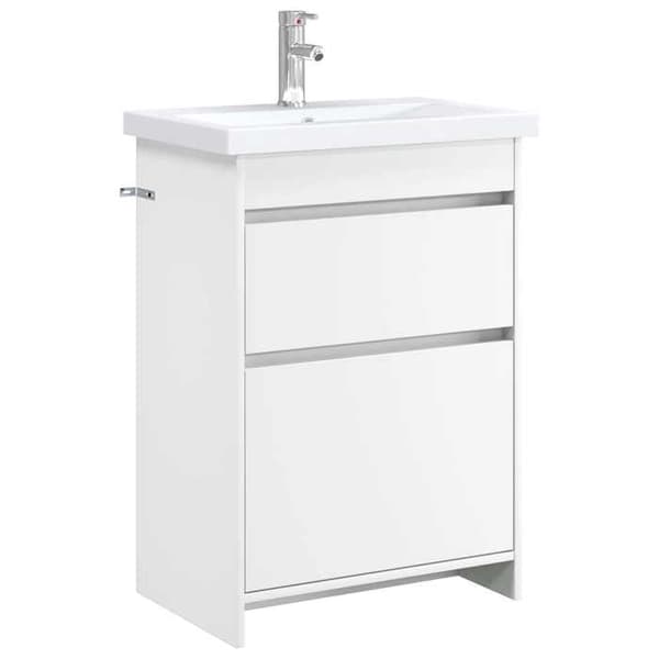 Maison Exclusive - Badeværelsesmøbel sæt Hvid 61 x 40 x 84,5 cm
