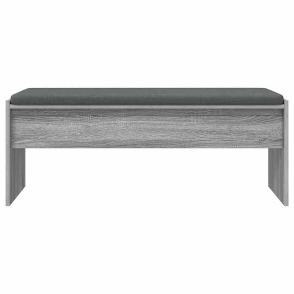 Maison Exclusive - Entrémöbel med grå Sonoma-kudde 103 x 38 x 40 cm