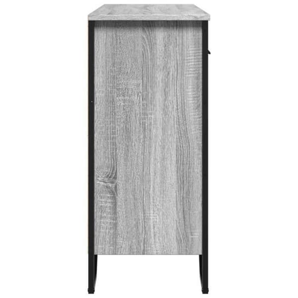 Maison Exclusive - Buffé Sonoma grå 97x32,5x74,5 cm ingenjörsträ