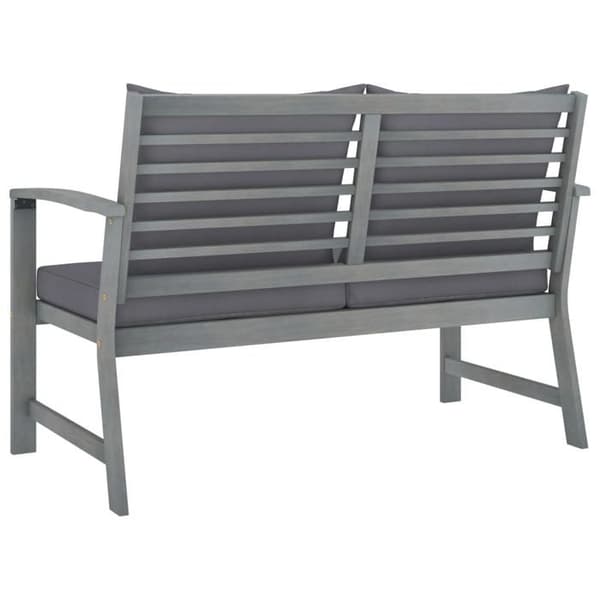 Maison Exclusive - Havegruppe 4 stk med puder i solid akacietræ