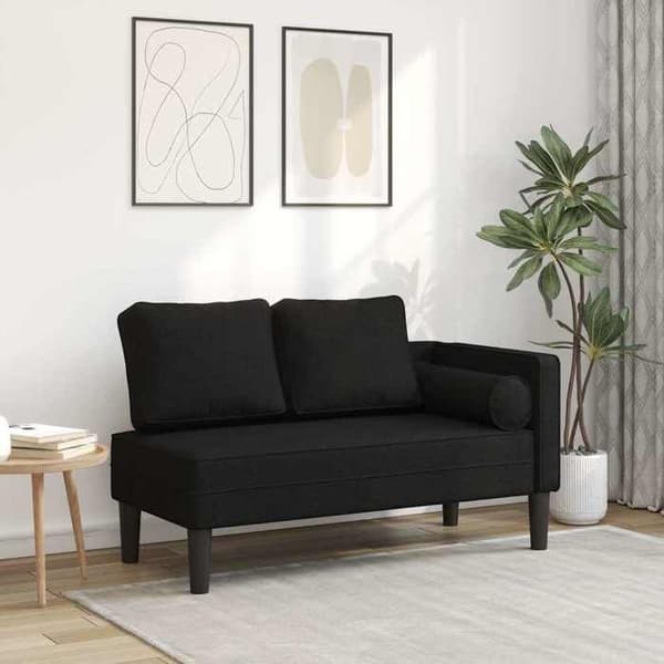 Maison Exclusive - Sengekøje med sorte stofpuder