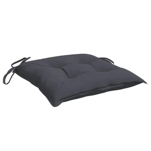 Maison Exclusive - Stolsdynor set om 6 antracit 40x40x7 cm