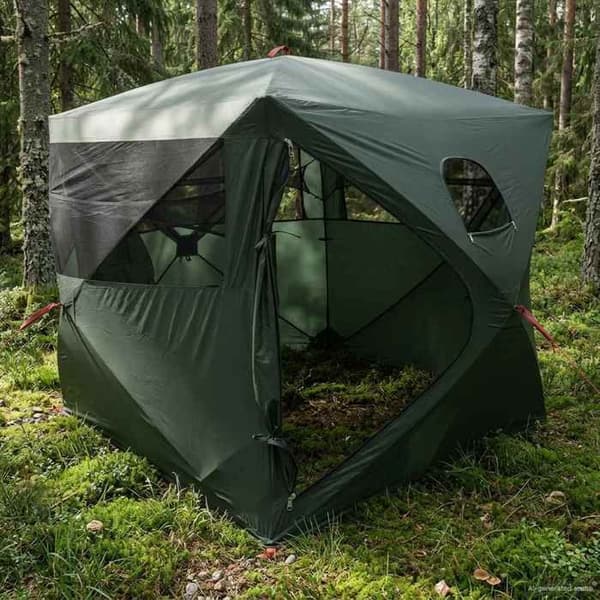 Maison Exclusive - Jagt Telt Grøn army 2 personer Polyester og Stål