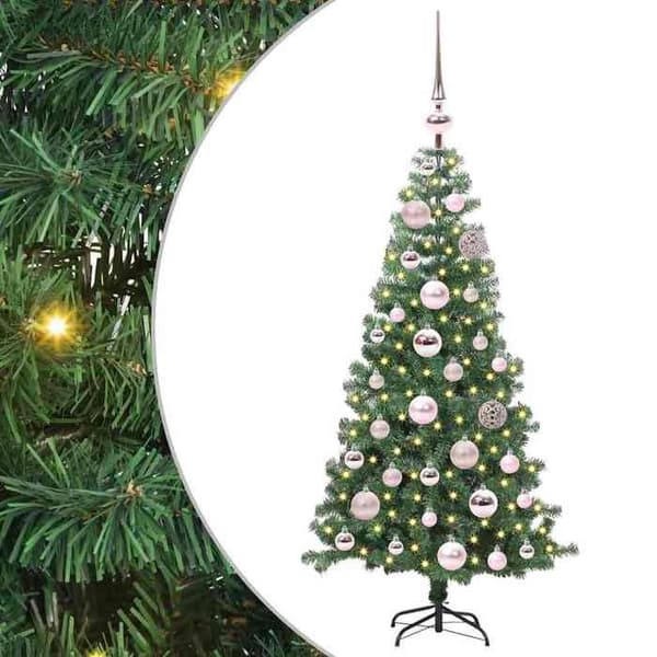 Maison Exclusive - Vihreä joulukuusi 120 cm PVC Grön