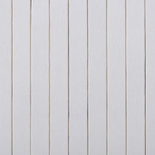 Maison Exclusive - Skärmvägg av vitt bambu bredd 250 cm höjd 165 cm Vit