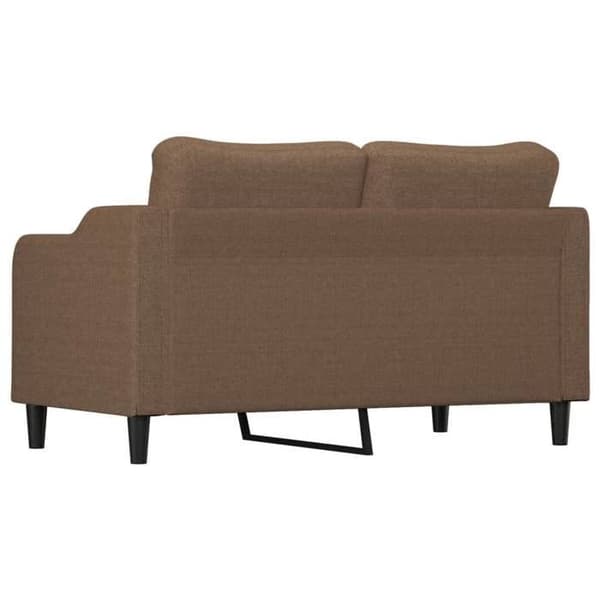 Maison Exclusive - 2-personers sofa Brun 140 cm Stof
