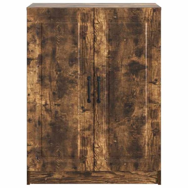 Maison Exclusive - Buffé Ek rökt 66 x 34,5 x 87 cm Ingenjörsträ