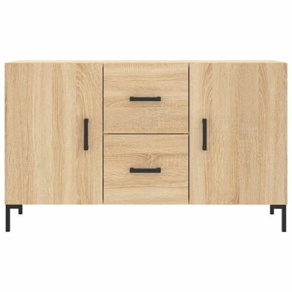 Maison Exclusive - Buffé ek sonoma 100x36x60 cm ingenjörsträ