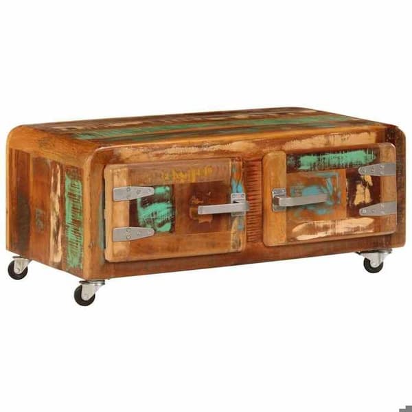 Maison Exclusive - Sofabord 85x55x40 cm Massivt genbrugstræ