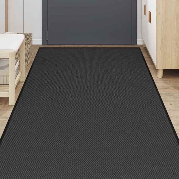 Maison Exclusive - Sort dørmåtte 115x300 cm