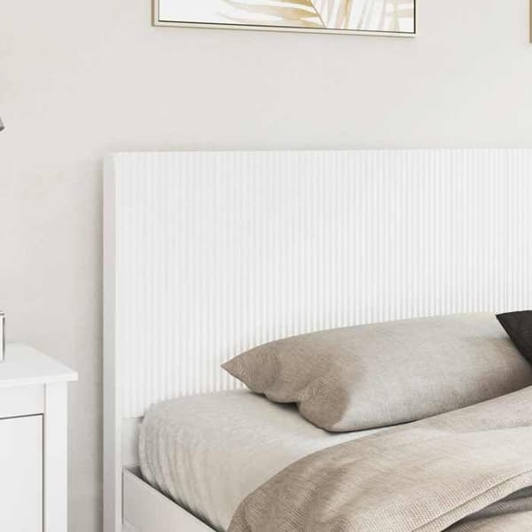 Maison Exclusive - Hovedgærde Hvid Ingeniørtræ