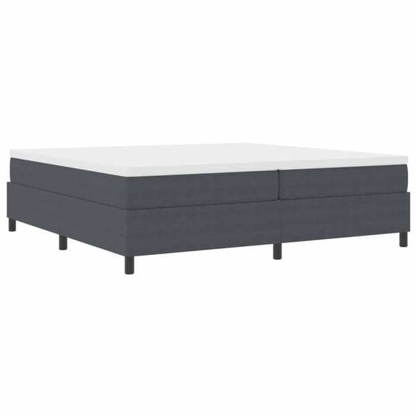 Maison Exclusive - Platform seng ramme Mørkegrå 200 x 200 cm Mörkgrå
