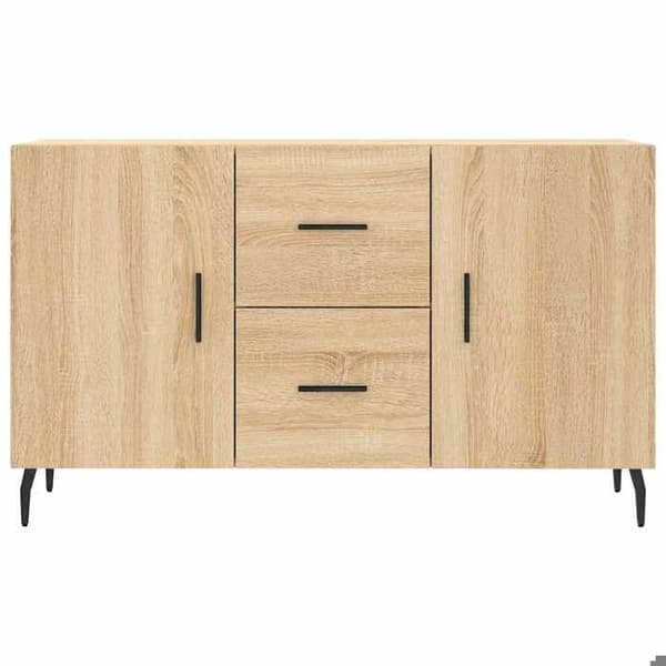 Maison Exclusive - Buffé ek sonoma 100x36x60 cm ingenjörsträ
