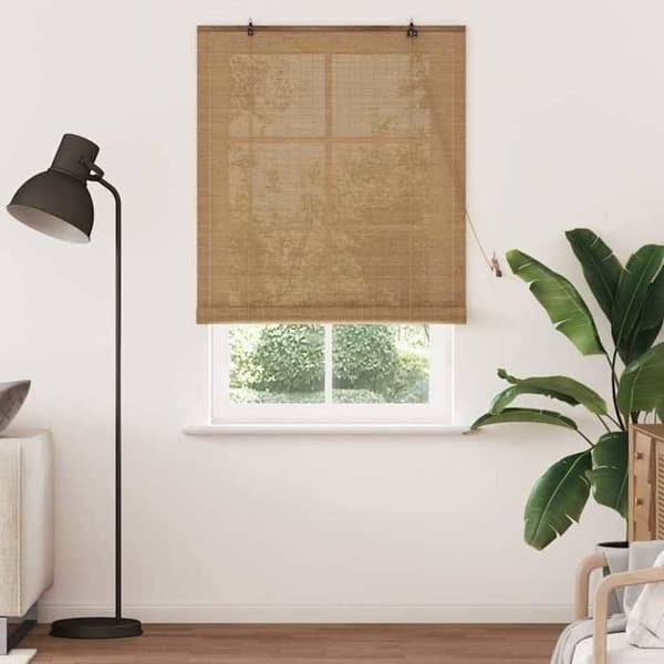 Maison Exclusive - Rullgardin Brun 100 x 220 cm Bambus brun