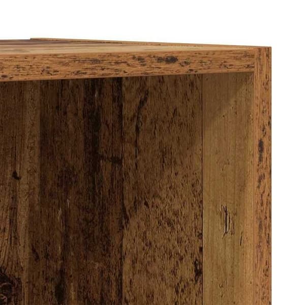 TV-möbel - EXKLUSIV HEM - 2-delars set - Väggmonterad - Ingenjörsträ - Modern design