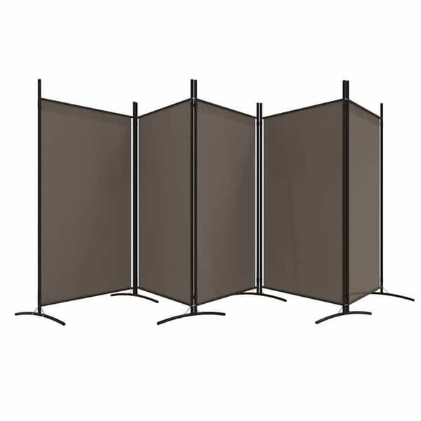 Maison Exclusive - Skillevæg 5 paneler Antracit 433x180 cm Stof