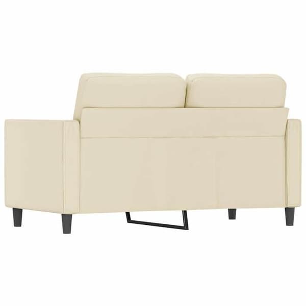 Maison Exclusive - 2-personers sofa Creme 120 cm Syntetisk læder