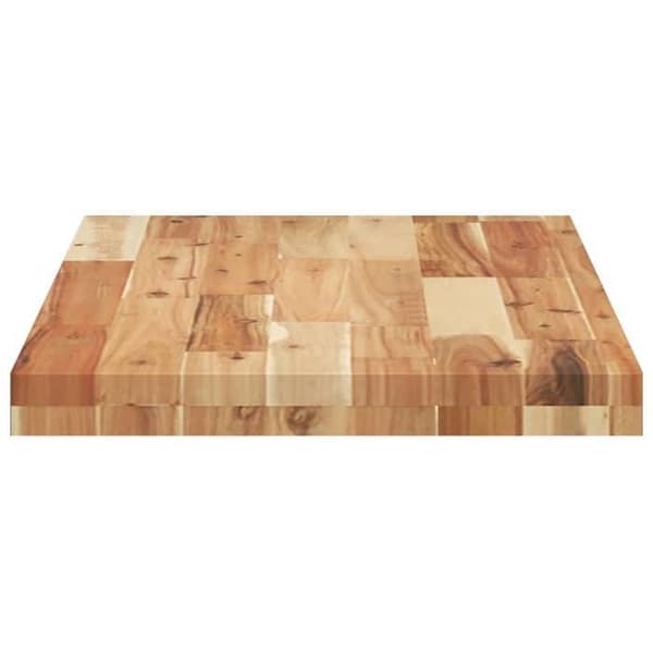 Maison Exclusive - Badrumsmöbel topp i oljefinish 80x40x4 cm
