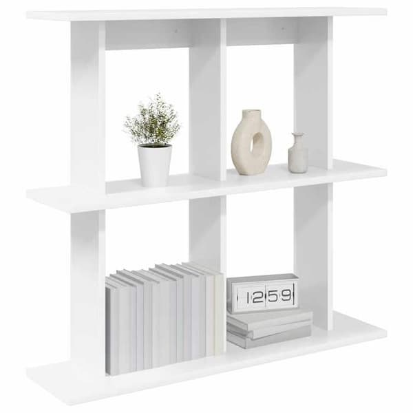 Maison Exclusive - Väggmonterad Hylla Vit 80 x 20 x 75 cm