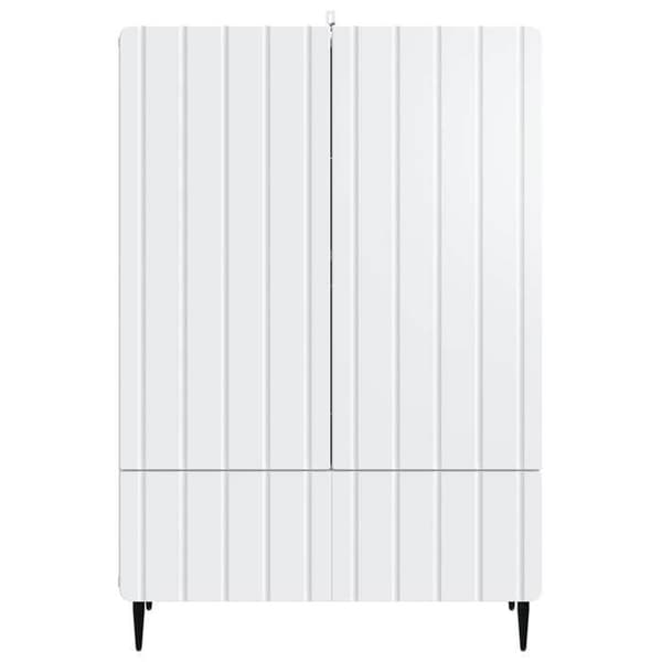 Maison Exclusive - Buffet Hvid 66 x 34,5 x 97 cm Ingeniørtræ