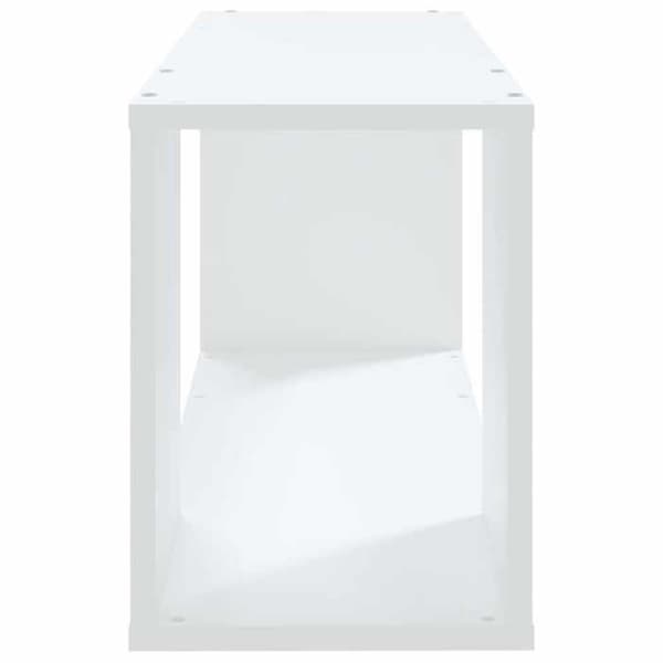 Maison Exclusive - TV-möbel Vit 80x24x32 cm Ingenjörsträ