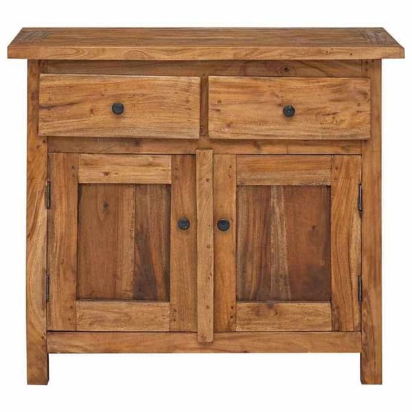 Maison Exclusive - Buffet i massivt mahogni 75x30x65 cm