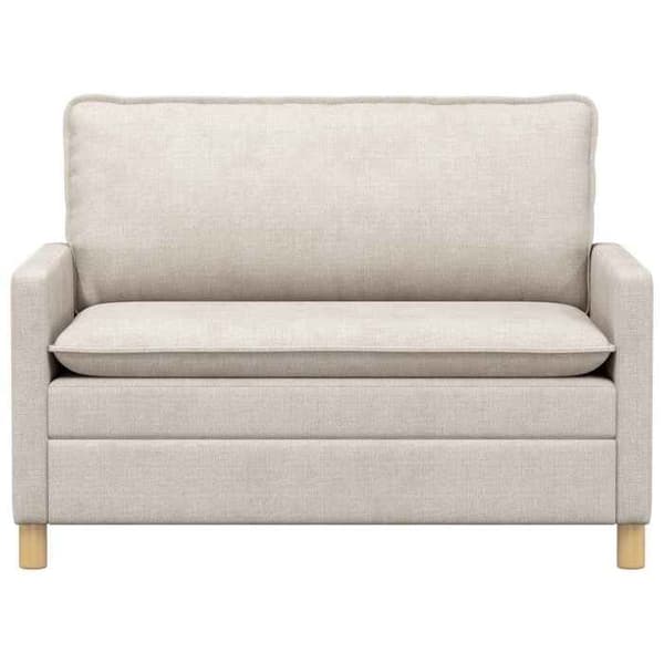 Maison Exclusive - Soffa Creme 126 x 81 x 87,5 cm Polyester Grädde