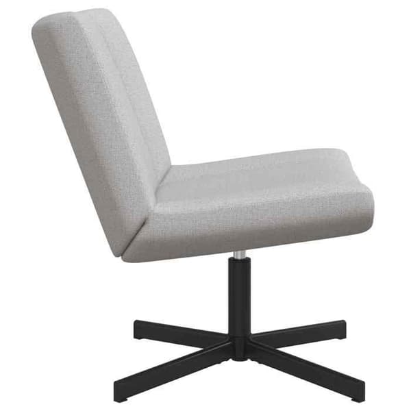 Maison Exclusive - Snurrstol Grå moln 63 x 75 x 76 cm tyg