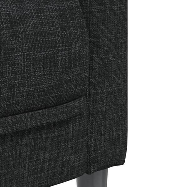 Maison Exclusive - Sæt af 2 sofaer sort stof