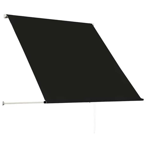 Maison Exclusive - Fällbart tak 100x150 cm Antracit antracit