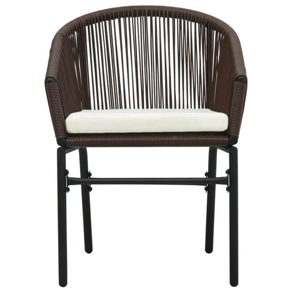 Maison Exclusive - Trädgårdsset 7 delar Brun