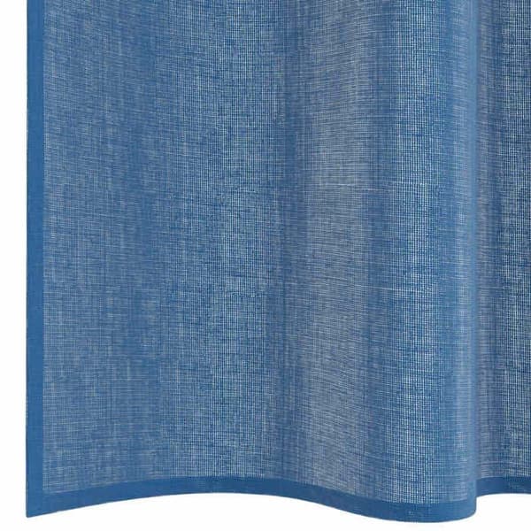Verho - MAISON EXCLUSIVE - 2 kpl - Renkaat - 100% polyesteri - Kuningas sininen kungsblå