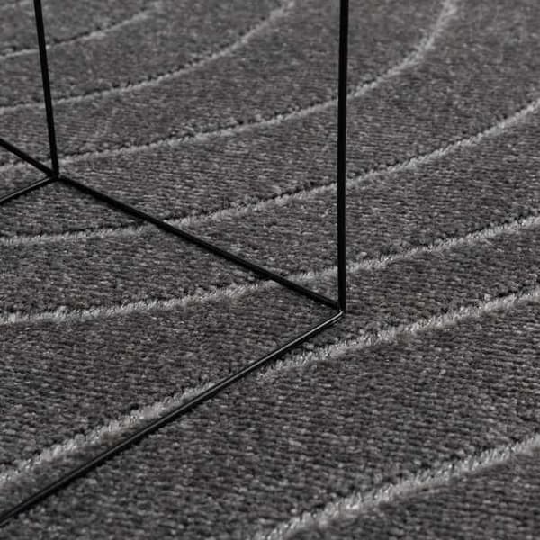 Maison Exclusive - PALMERAS Anthracite Polyester - Sisä- ja ulkokäyttöön tarkoitettu matto